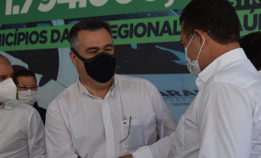 Frota da Saúde é reforçada com mais 52 automóveis para a Região de Jacarezinho