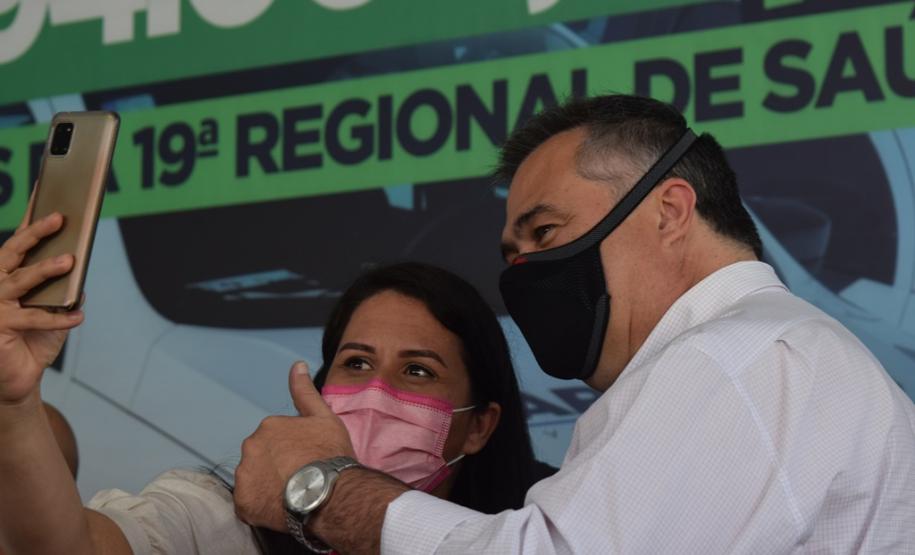 Frota da Saúde é reforçada com mais 52 automóveis para a Região de Jacarezinho