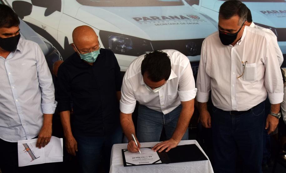 Frota da Saúde é reforçada com mais 52 automóveis para a Região de Jacarezinho