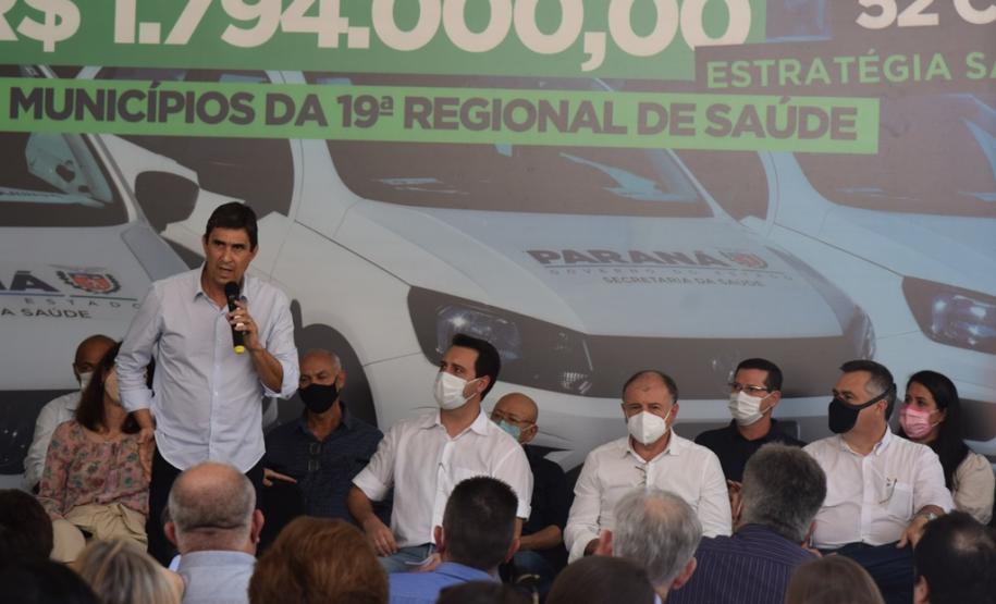 Frota da Saúde é reforçada com mais 52 automóveis para a Região de Jacarezinho