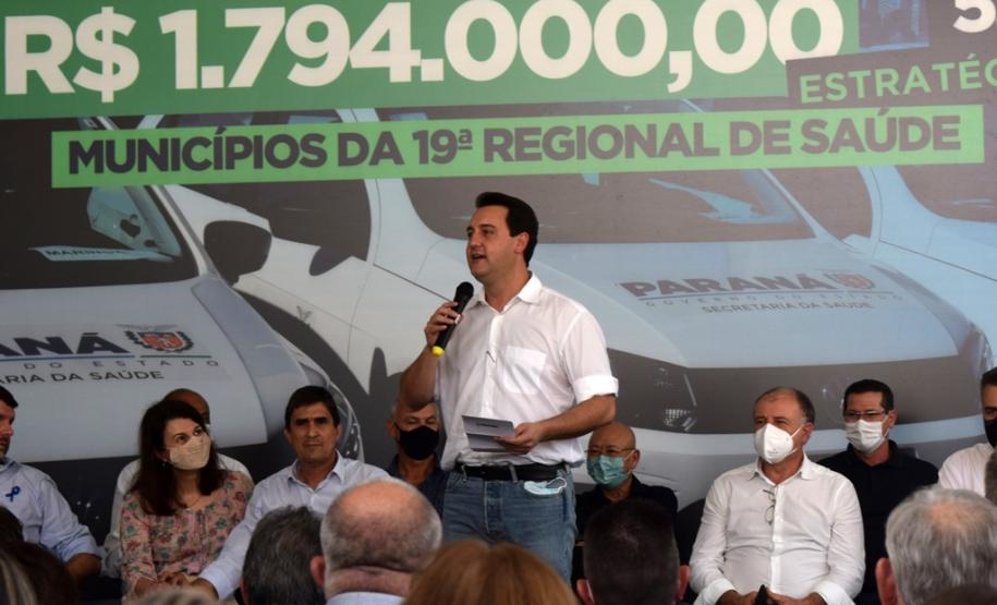 Frota da Saúde é reforçada com mais 52 automóveis para a Região de Jacarezinho