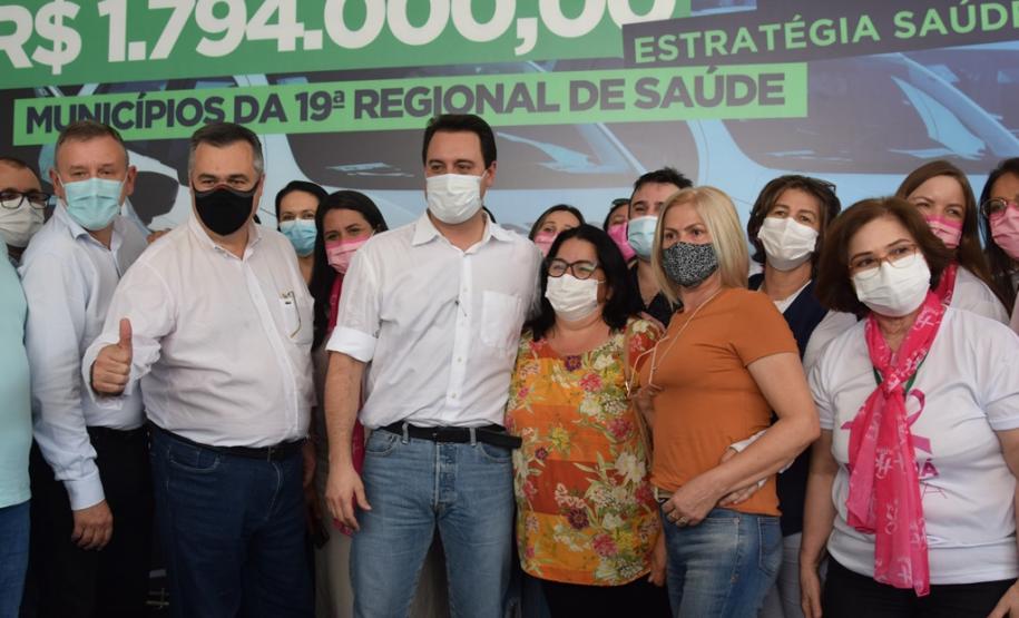 Frota da Saúde é reforçada com mais 52 automóveis para a Região de Jacarezinho