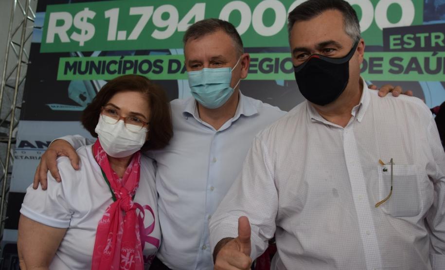 Frota da Saúde é reforçada com mais 52 automóveis para a Região de Jacarezinho