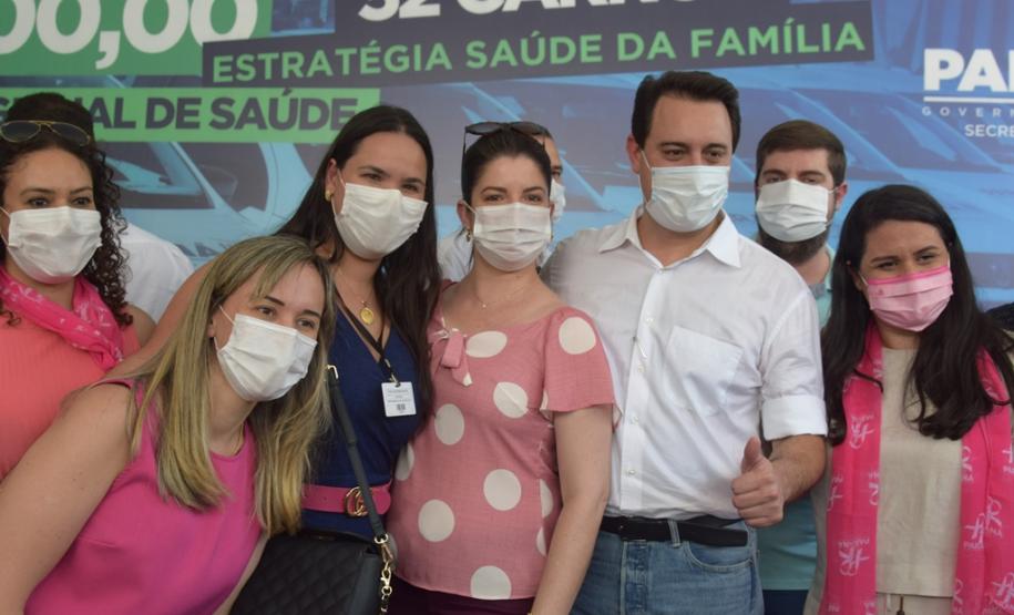 Frota da Saúde é reforçada com mais 52 automóveis para a Região de Jacarezinho