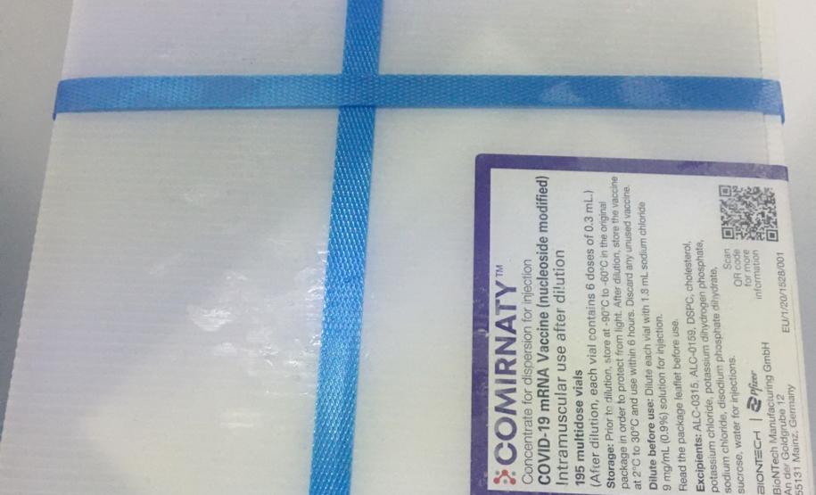 Estado recebe mais 30,4 mil vacinas contra a Covid-19 nesta quarta