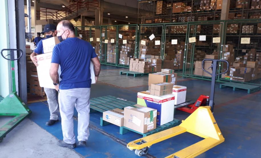 Regionais de Saúde recebem novas doses nesta quarta-feira