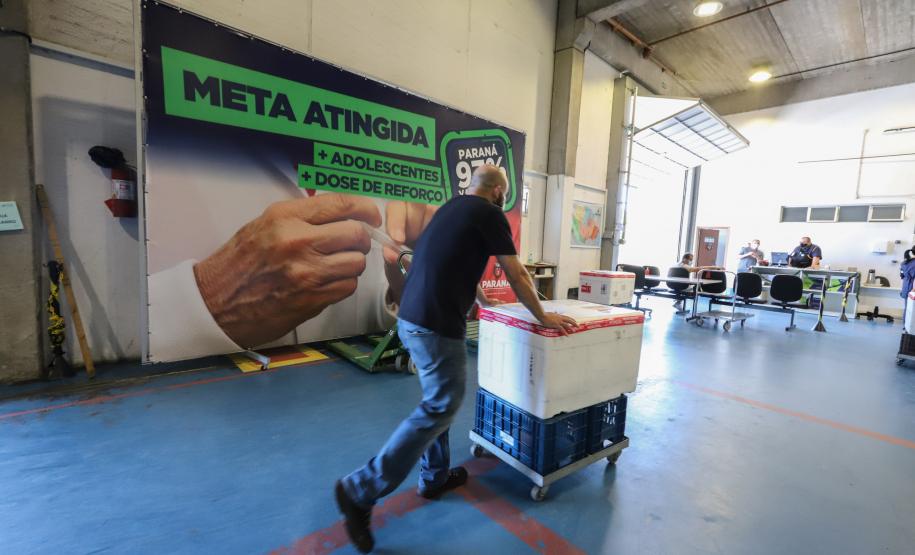 Estado distribui mais 205 mil vacinas contra a Covid-19