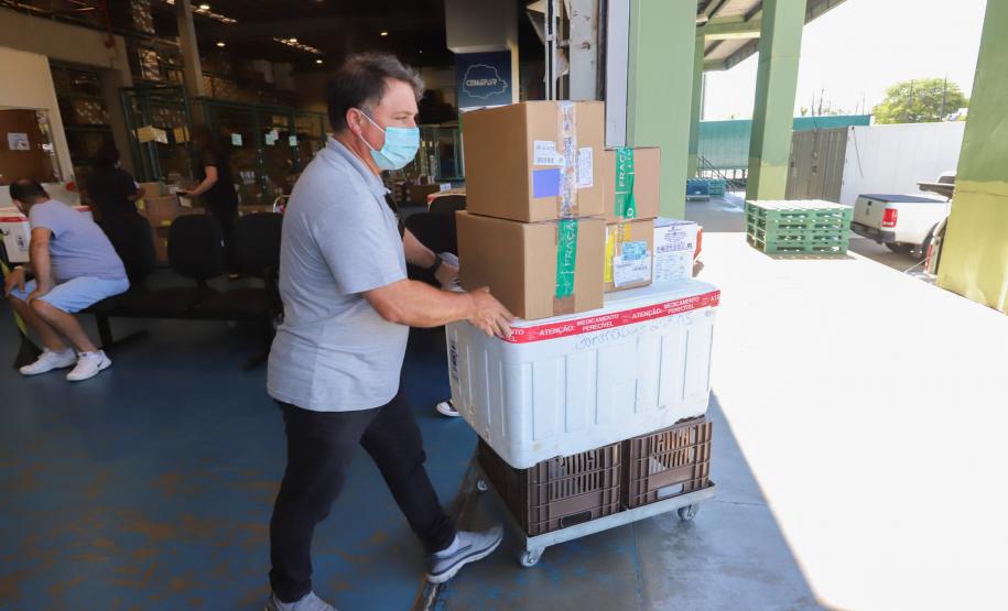 Estado distribui mais 205 mil vacinas contra a Covid-19