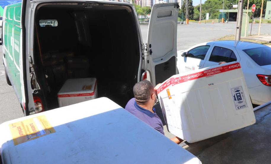 Estado distribui mais 205 mil vacinas contra a Covid-19