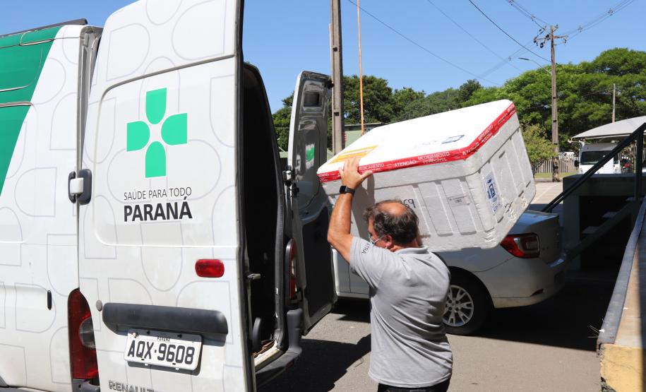 Estado distribui mais 205 mil vacinas contra a Covid-19