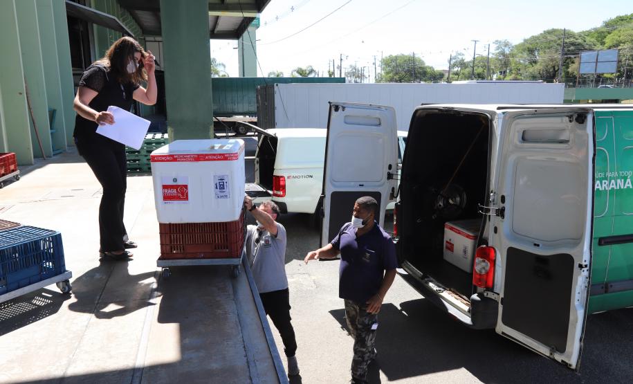 Estado distribui mais 205 mil vacinas contra a Covid-19