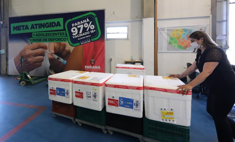Estado distribui mais 205 mil vacinas contra a Covid-19