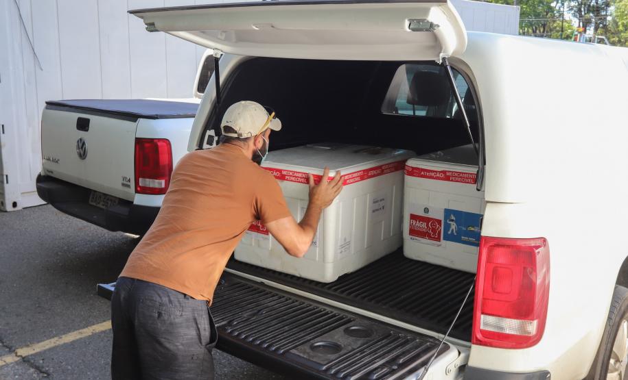 Estado distribui mais 205 mil vacinas contra a Covid-19