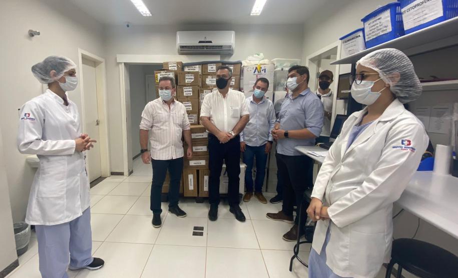 Secretário visita hospital e assina contrato de R$ 15,3 milhões para prestação de serviços em Assis Chateaubriand