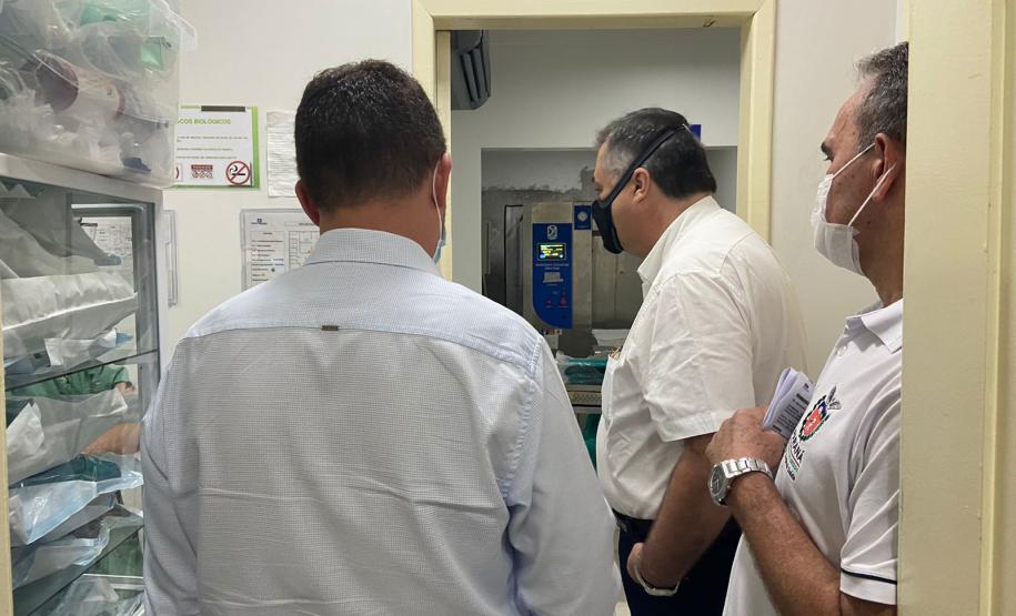 Secretário visita hospital e assina contrato de R$ 15,3 milhões para prestação de serviços em Assis Chateaubriand