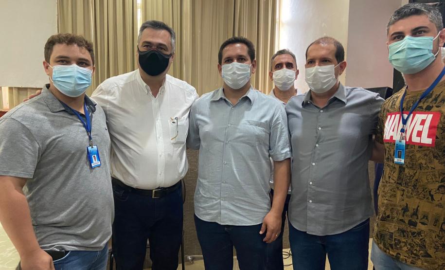 Secretário visita hospital e assina contrato de R$ 15,3 milhões para prestação de serviços em Assis Chateaubriand