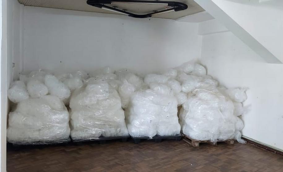 Parceria entre Sesa e Superintendência Geral do Esporte garantiu armazenamento e facilidade logística de EPI’s