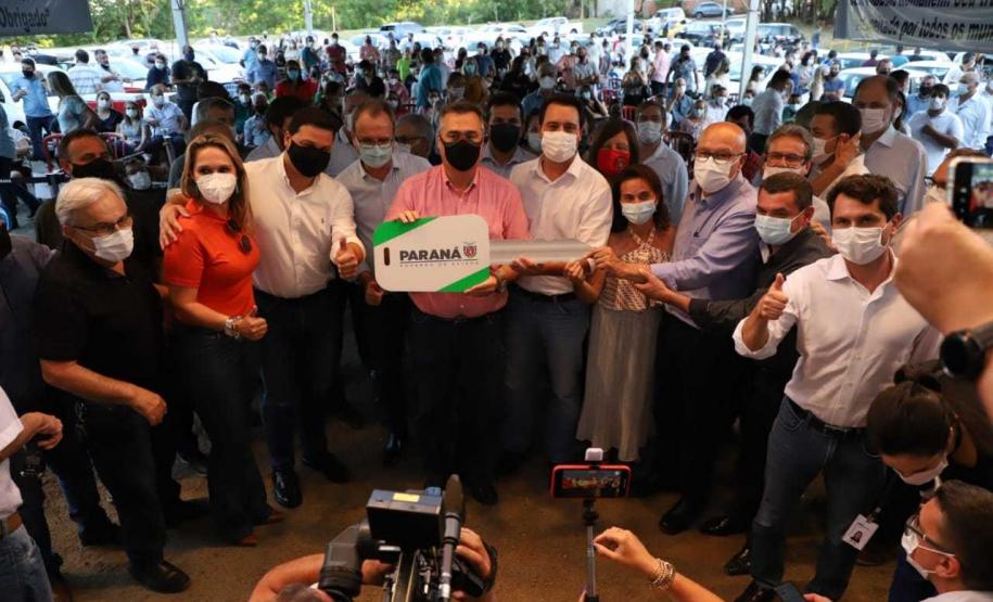 Governo entrega 37 carros para a Saúde da Região de Cornélio Procópio