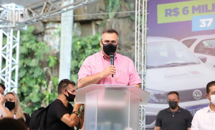 Governo entrega 37 carros para a Saúde da Região de Cornélio Procópio