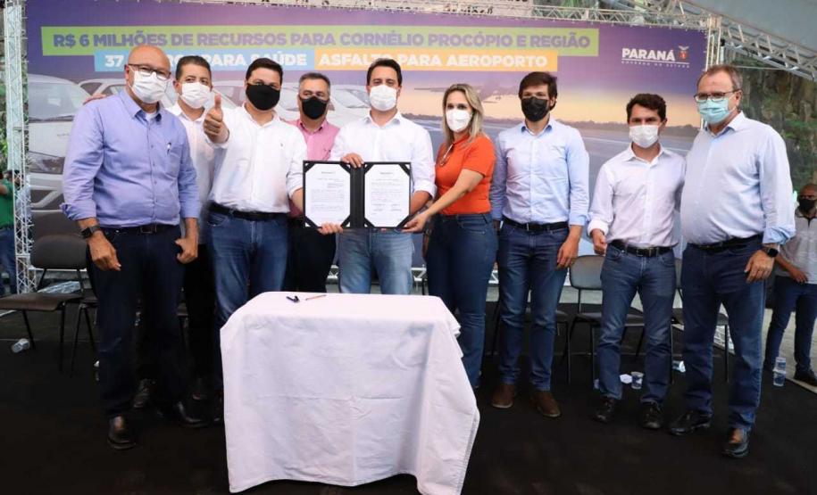 Governo entrega 37 carros para a Saúde da Região de Cornélio Procópio