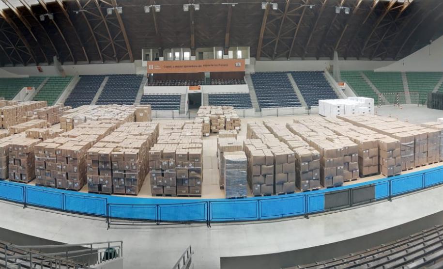 Parceria entre Sesa e Superintendência Geral do Esporte garantiu armazenamento e facilidade logística de EPI’s