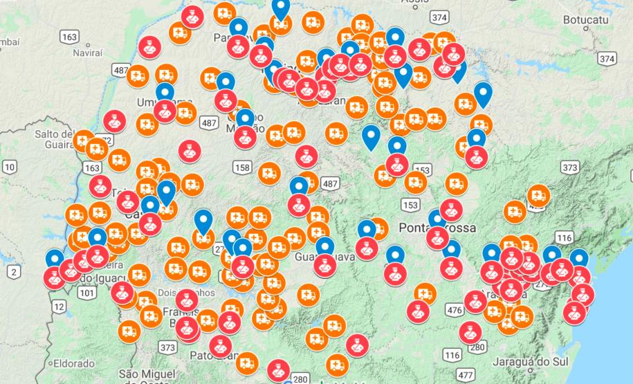 Rede de Urgência do Paraná é reforçada para atendimento prioritário das rodovias