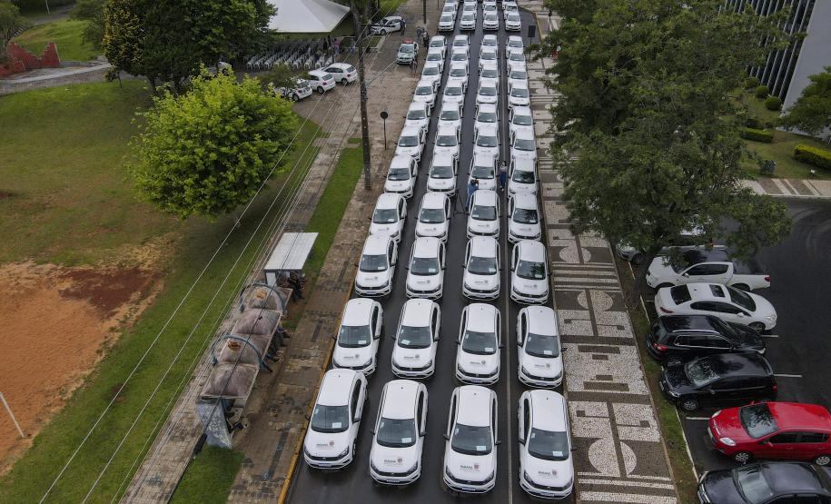 Governo entrega 67 veículos para Saúde de Guarapuava e Região