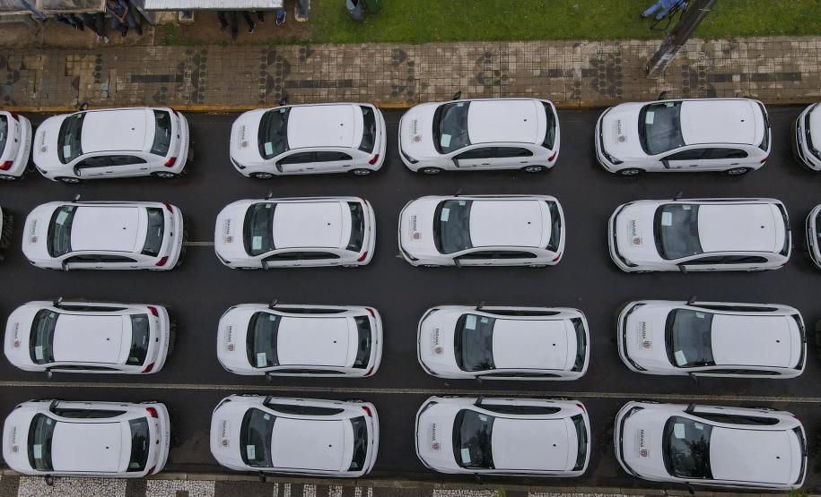 Governo entrega 67 veículos para Saúde de Guarapuava e Região