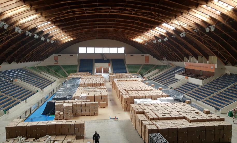 Parceria entre Sesa e Superintendência Geral do Esporte garantiu armazenamento e facilidade logística de EPI’s