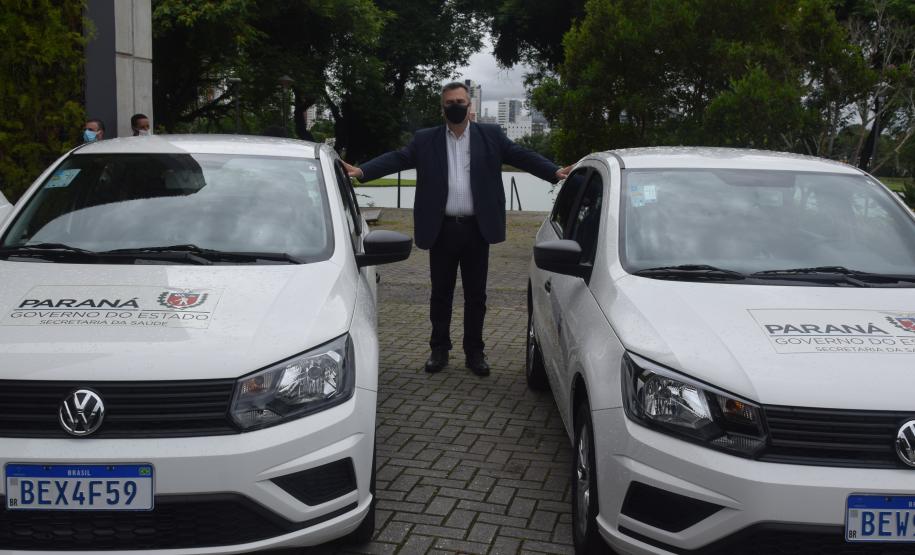 Governador entrega 40 carros para reforçar atendimento da Saúde em Curitiba