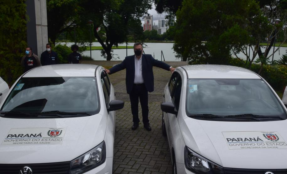 Governador entrega 40 carros para reforçar atendimento da Saúde em Curitiba