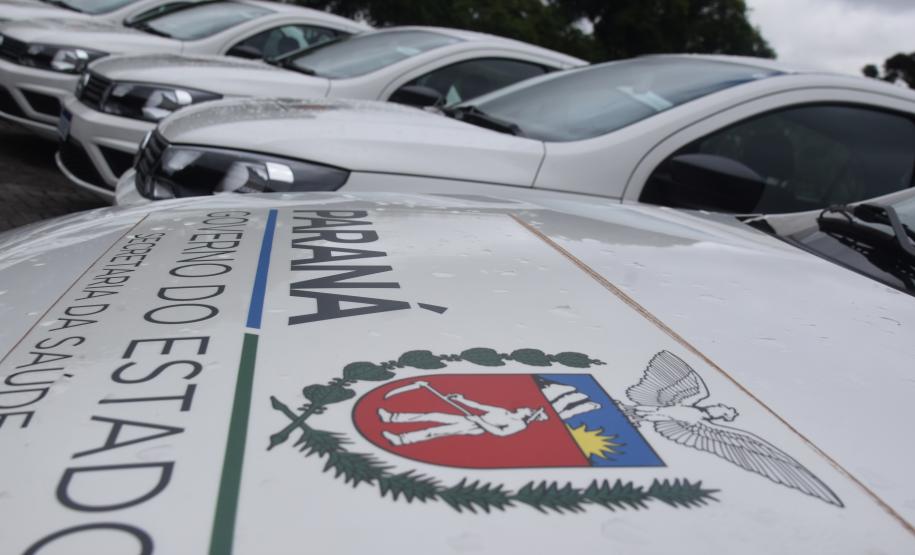 Governador entrega 40 carros para reforçar atendimento da Saúde em Curitiba