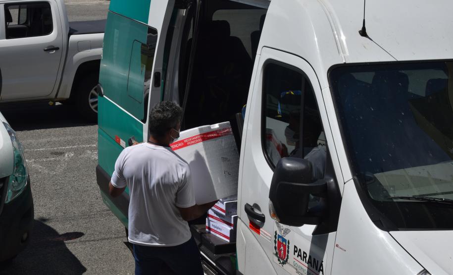 Estado distribui mais 474 mil vacinas contra a Covid-19