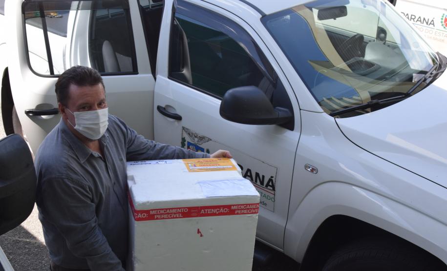 Estado distribui mais 474 mil vacinas contra a Covid-19