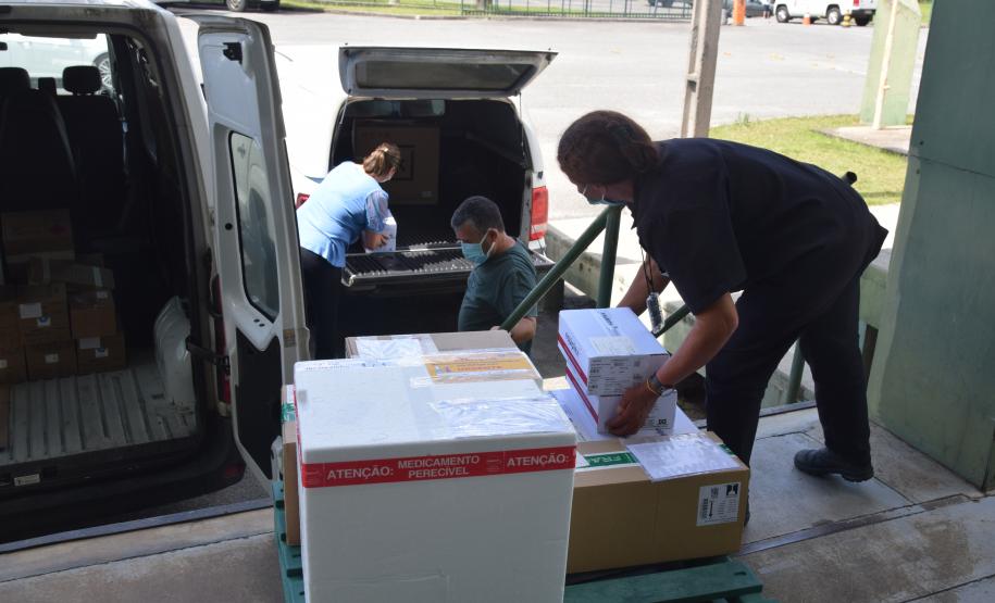 Estado distribui mais 474 mil vacinas contra a Covid-19