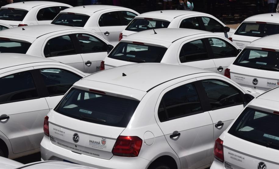 Municípios da Região de Pato Branco recebem 43 veículos para reforço da Saúde da Família