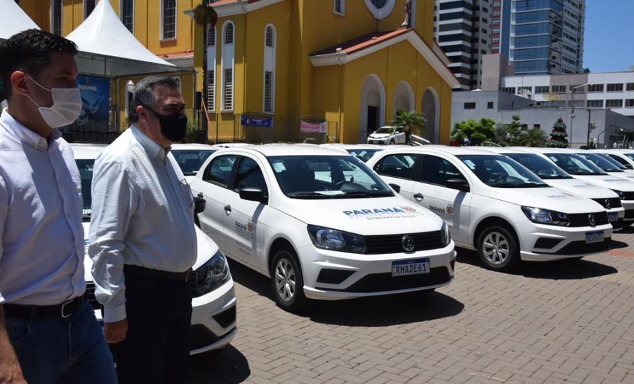 Municípios da Região de Pato Branco recebem 43 veículos para reforço da Saúde da Família