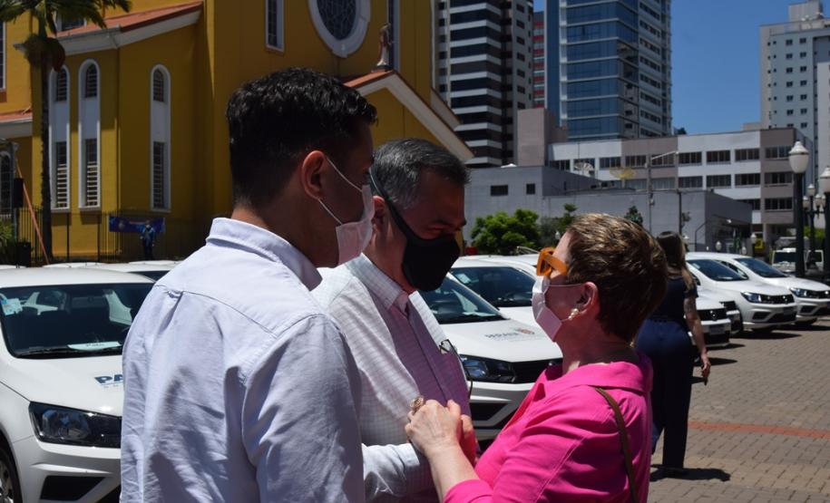 Municípios da Região de Pato Branco recebem 43 veículos para reforço da Saúde da Família