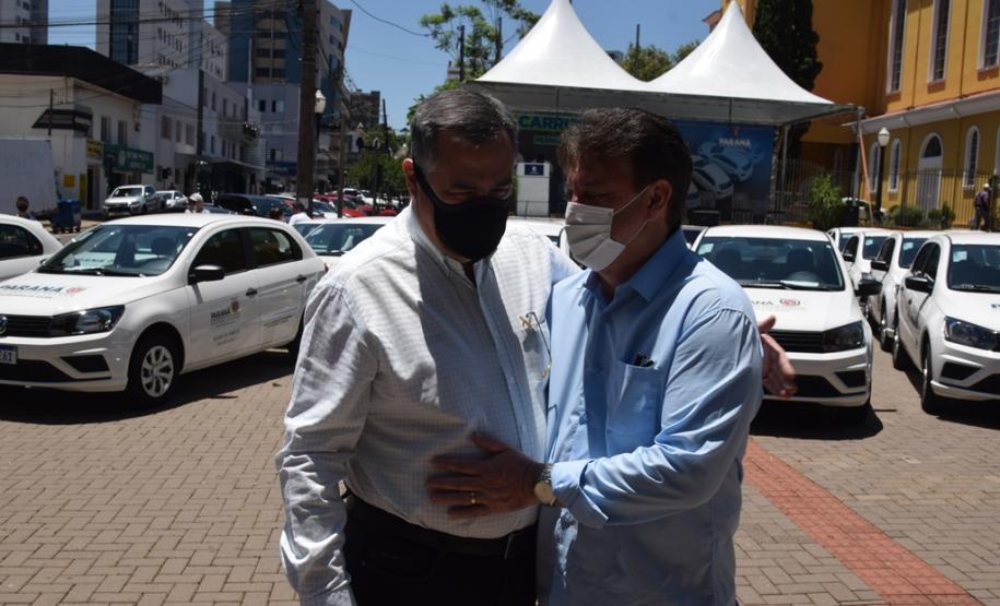 Municípios da Região de Pato Branco recebem 43 veículos para reforço da Saúde da Família