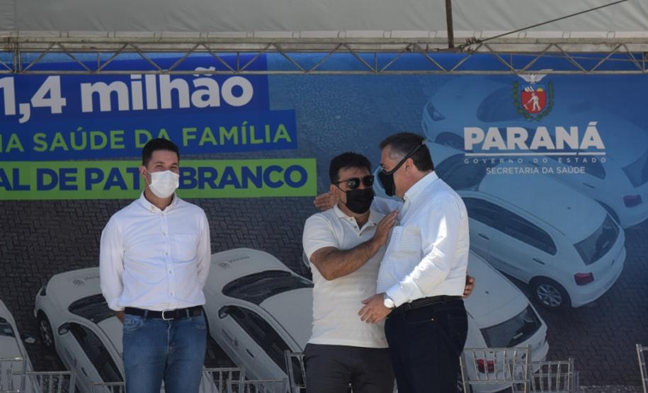 Municípios da Região de Pato Branco recebem 43 veículos para reforço da Saúde da Família