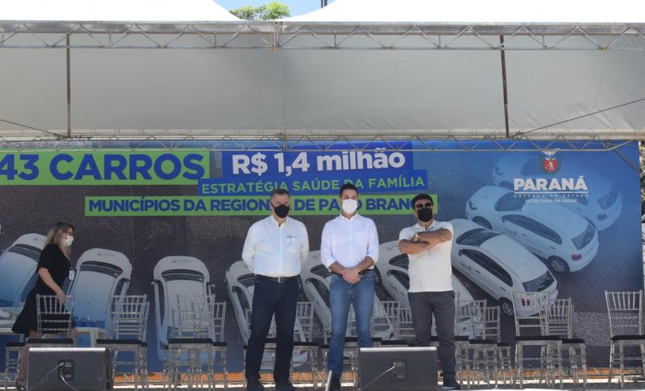 Municípios da Região de Pato Branco recebem 43 veículos para reforço da Saúde da Família