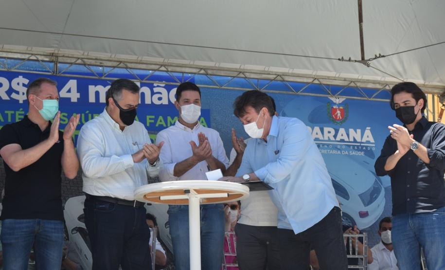 Municípios da Região de Pato Branco recebem 43 veículos para reforço da Saúde da Família