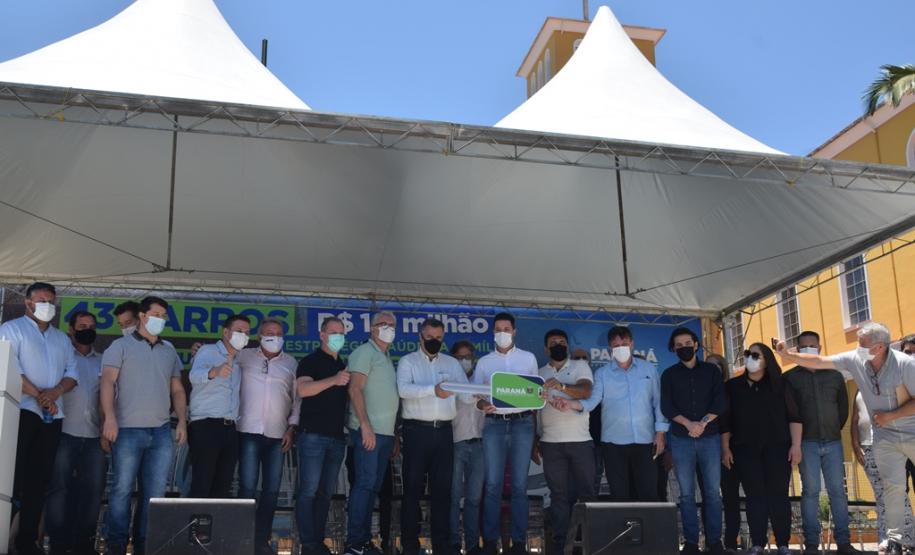 Municípios da Região de Pato Branco recebem 43 veículos para reforço da Saúde da Família