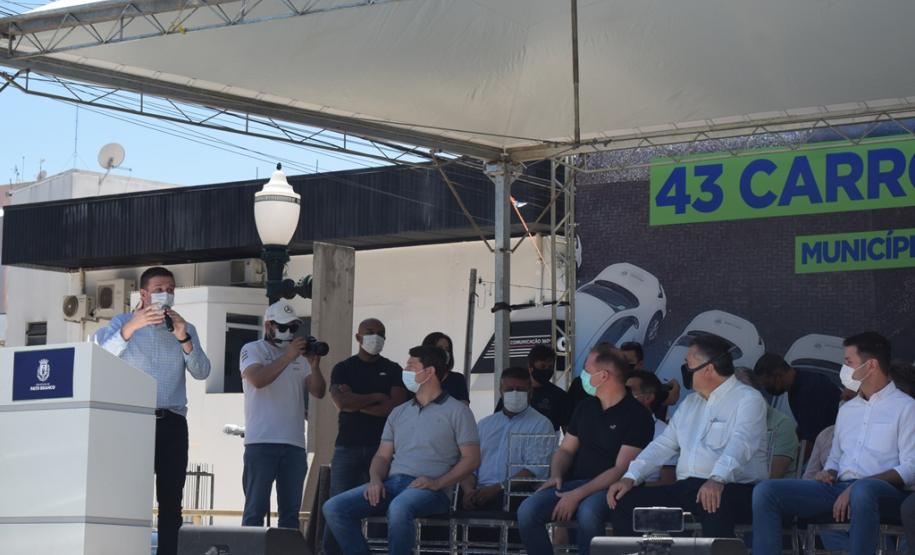 Municípios da Região de Pato Branco recebem 43 veículos para reforço da Saúde da Família