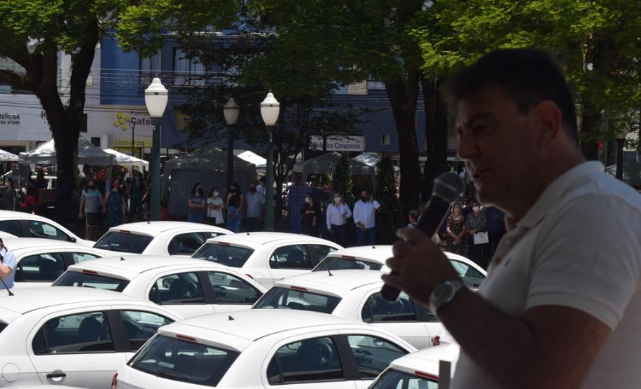 Municípios da Região de Pato Branco recebem 43 veículos para reforço da Saúde da Família