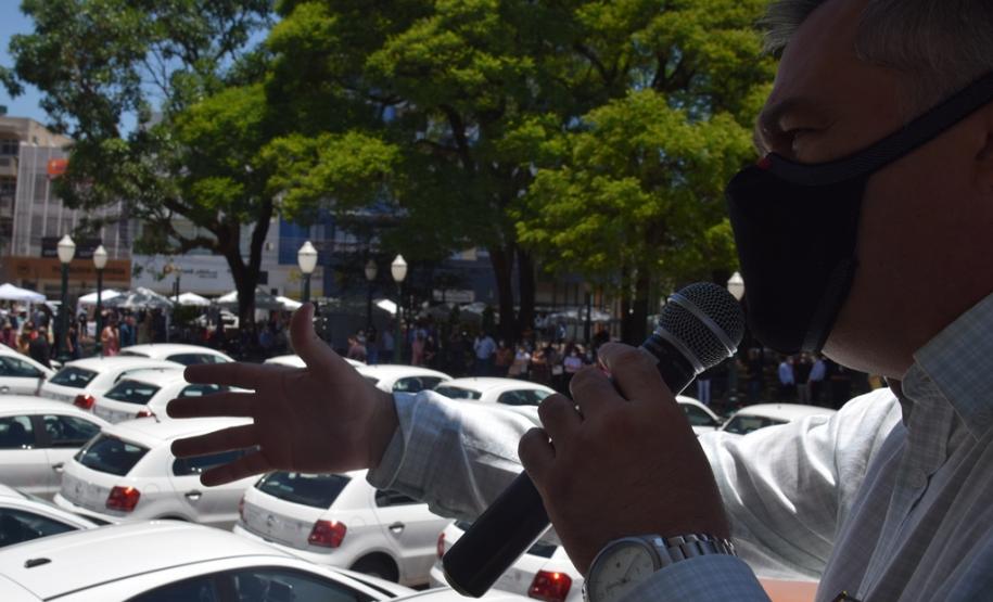 Municípios da Região de Pato Branco recebem 43 veículos para reforço da Saúde da Família