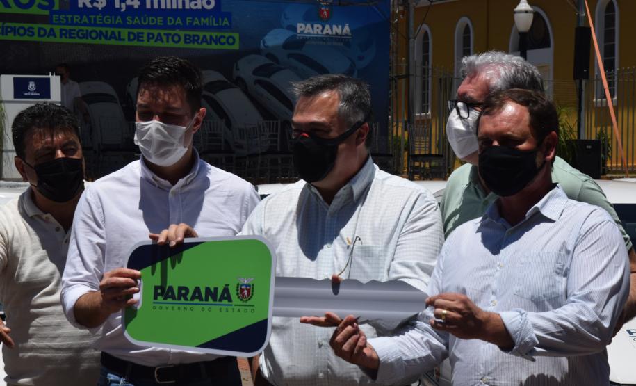 Municípios da Região de Pato Branco recebem 43 veículos para reforço da Saúde da Família