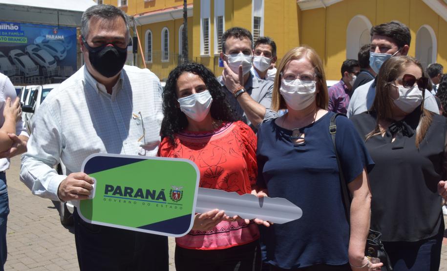 Municípios da Região de Pato Branco recebem 43 veículos para reforço da Saúde da Família