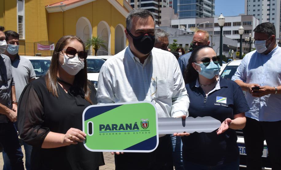 Municípios da Região de Pato Branco recebem 43 veículos para reforço da Saúde da Família