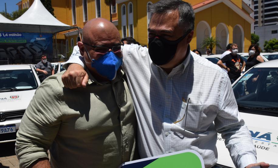 Municípios da Região de Pato Branco recebem 43 veículos para reforço da Saúde da Família